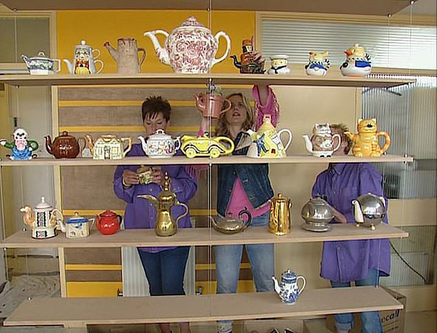 STORM IN A TEAPOT COLLECTION: In one of Changing Rooms