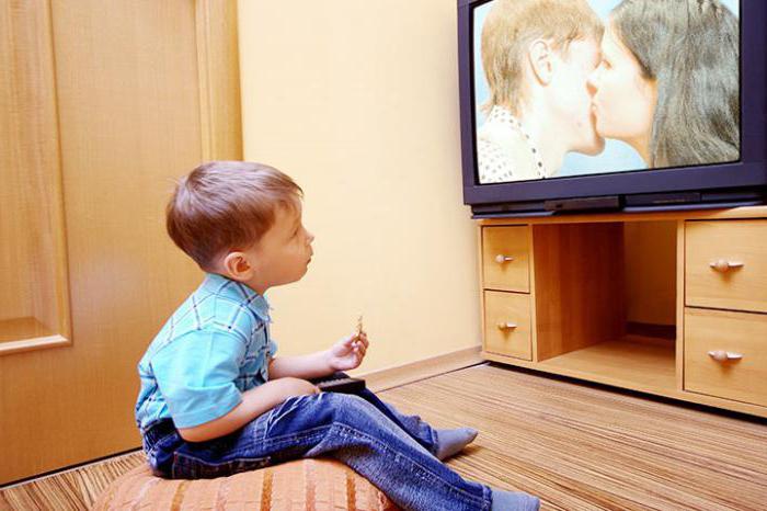 влияние телевидения на детей